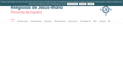 Desktop Screenshot of jesus-maria.org